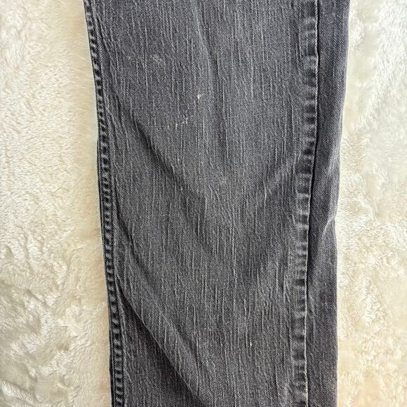 Levi's 559 Jeans Men's 34x32 Black Denim Faded Straight Leg Casual / Work - Picture 7 of 16